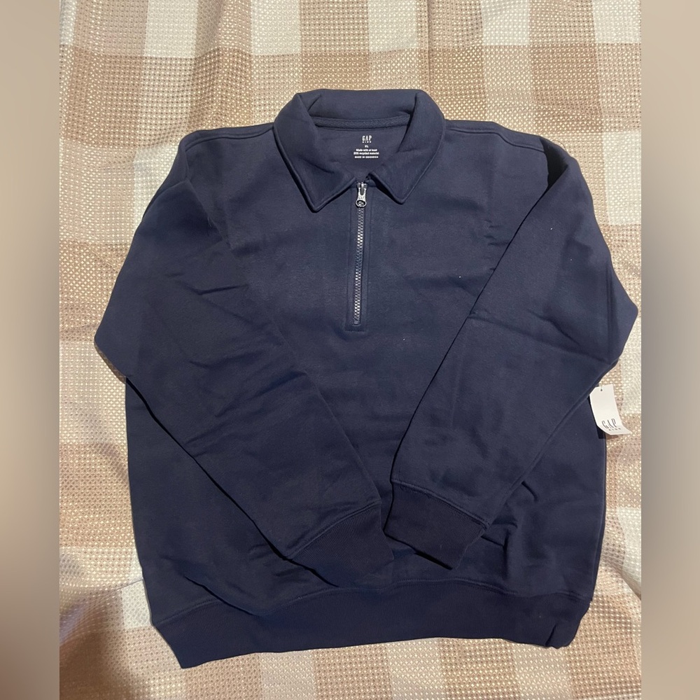 Gap KIDS VintageSoft Quarter-Zip Pullover